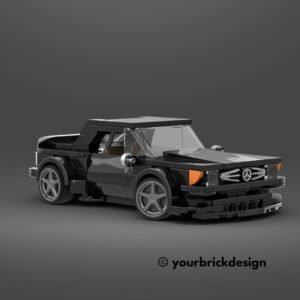 Custom LEGO® Mercedes SLC Turbo Widebody
