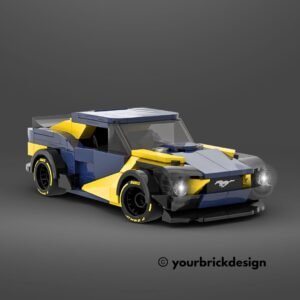 Custom LEGO® 67' Ford Mustang Widebody