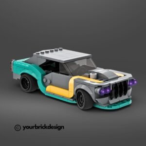 Custom LEGO® Muscle Car study